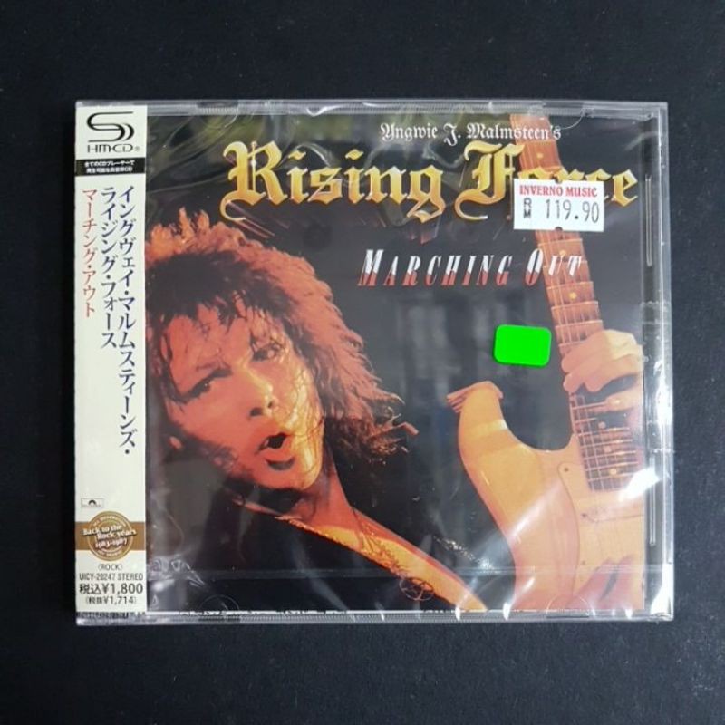 Yngwie Malmsteen Rising Force Marching Out Shm Cd Shopee Malaysia