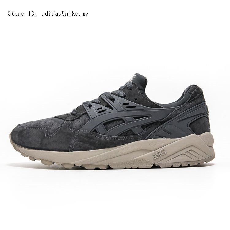 asics gel kayano trainer dark grey