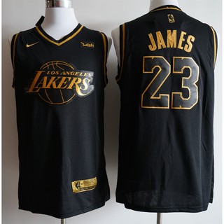 lakers jersey black and gold