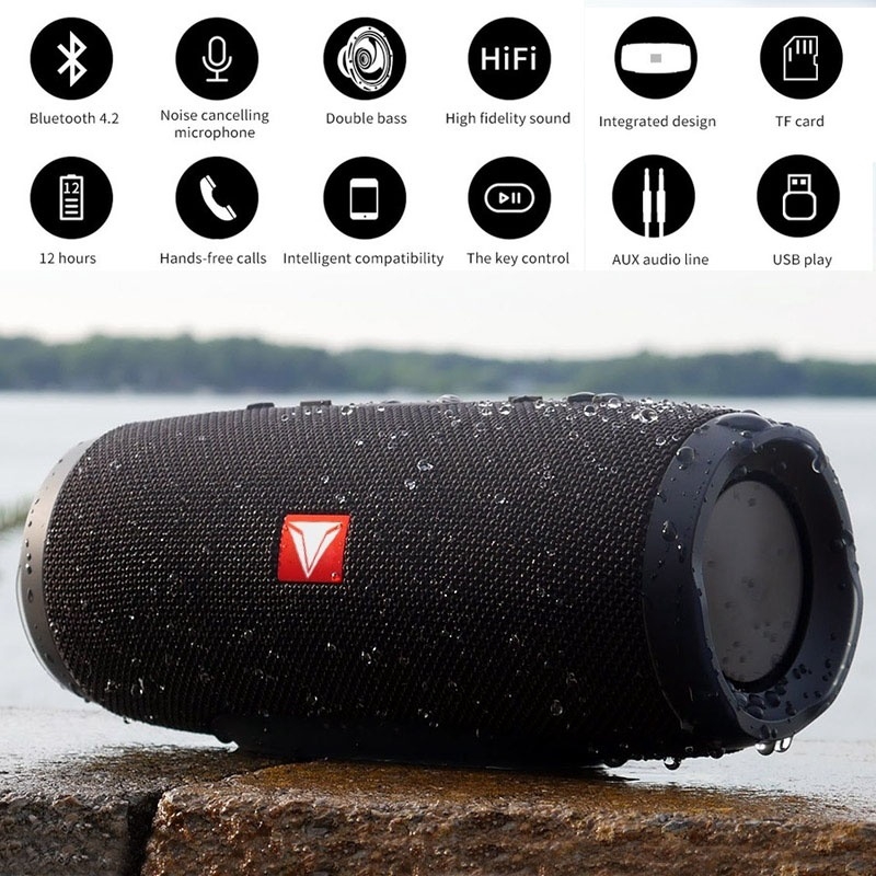 professional ipx7 waterproof outdoor hifi column speaker wireless