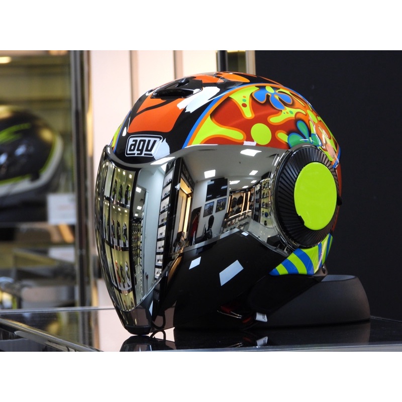 AGV Orbyt Valencia Helmet (Color Visor not included) Shopee Malaysia