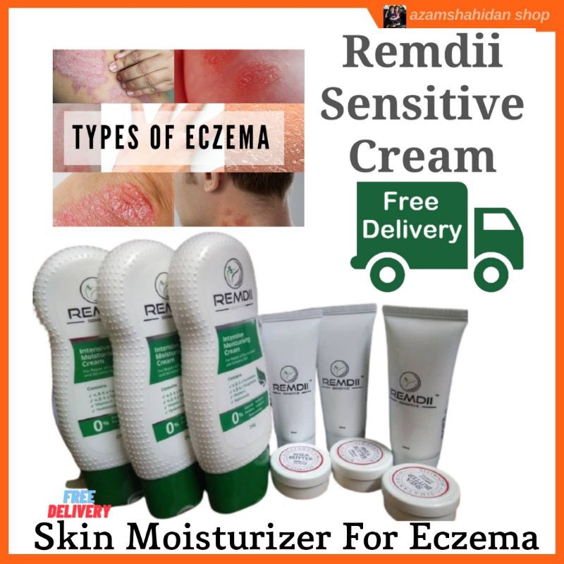 [Ready Stock] Remdii Sensitive Eczema Cream Krim Eczema Solution Ruam