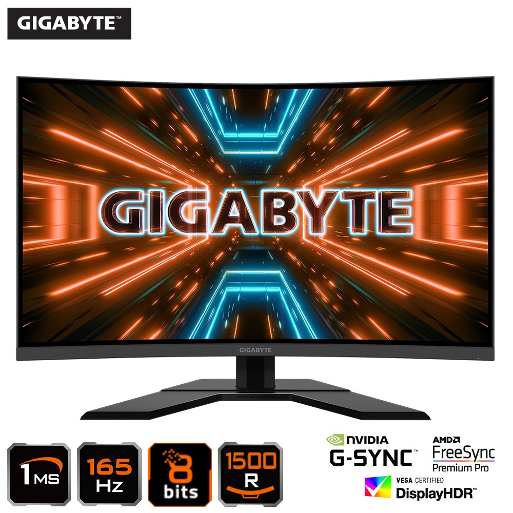 Gigabyte 32' QHD Curved VA Gaming Monitor (165hz, 1ms, 1500R, G32QC