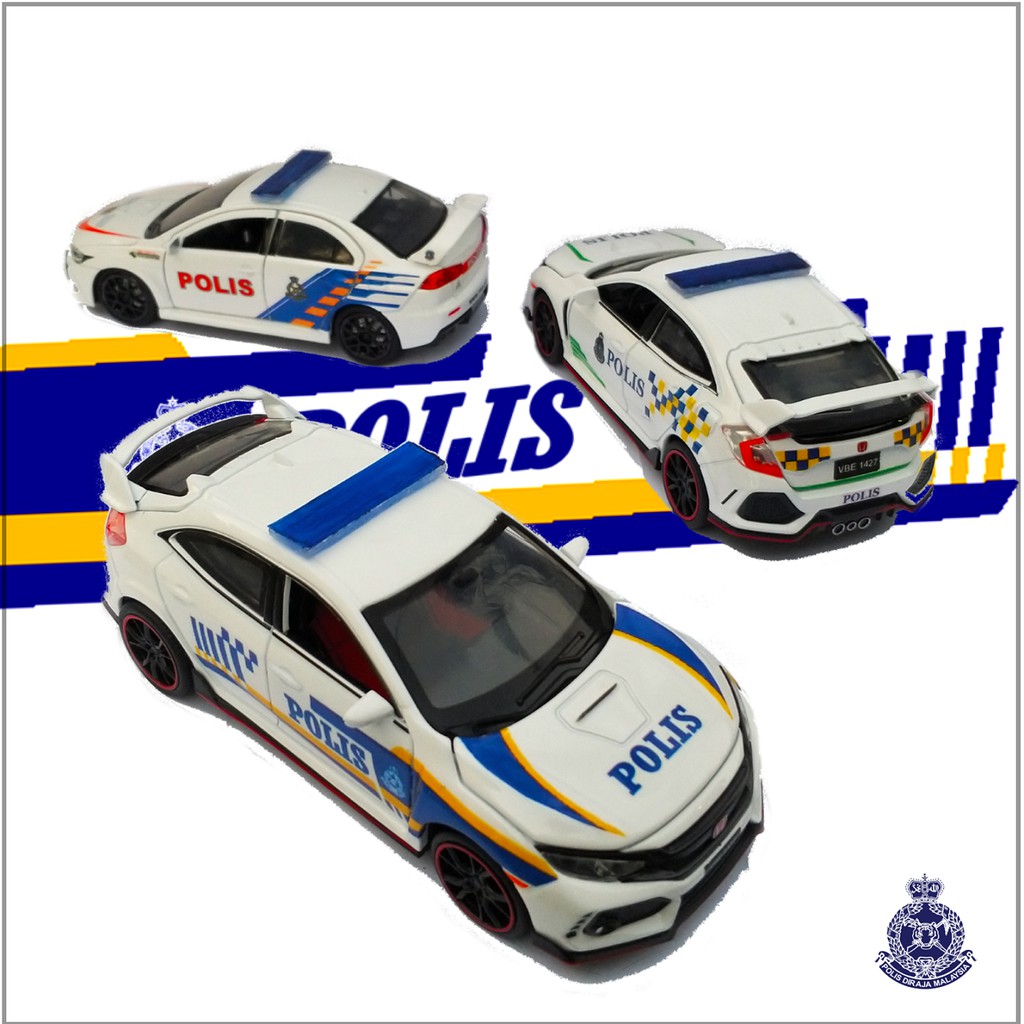 Polis Type R 1 32 Ypd Agong Escort Honda Civic Type R Fk8 Shopee Malaysia