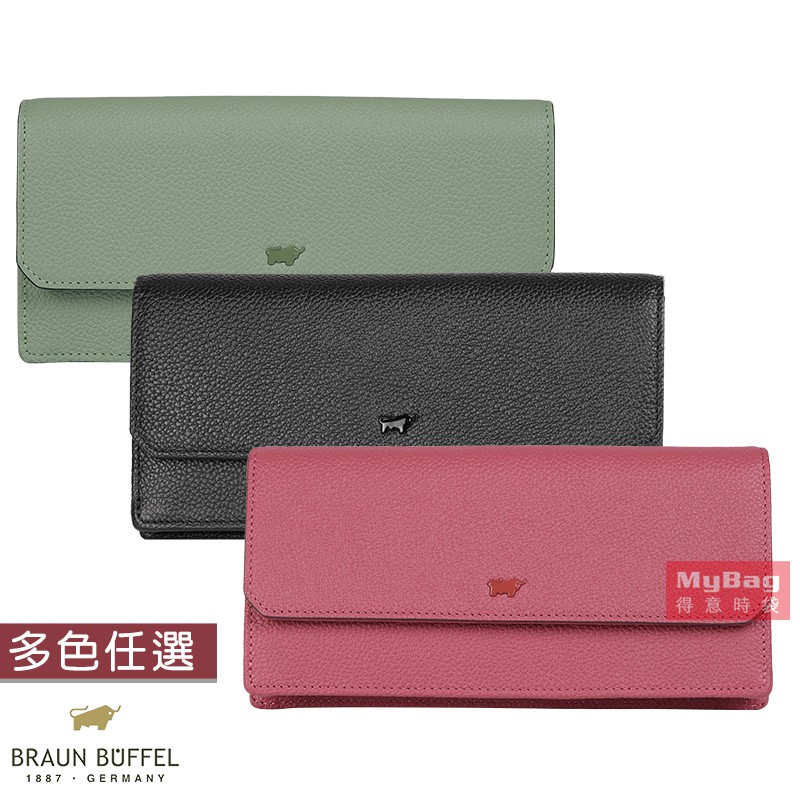 braun buffel wallet ladies