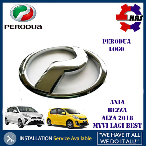 Perodua Alza (2018) Myvi Lagi Best Axia Bezza Original Emblem Logo ...