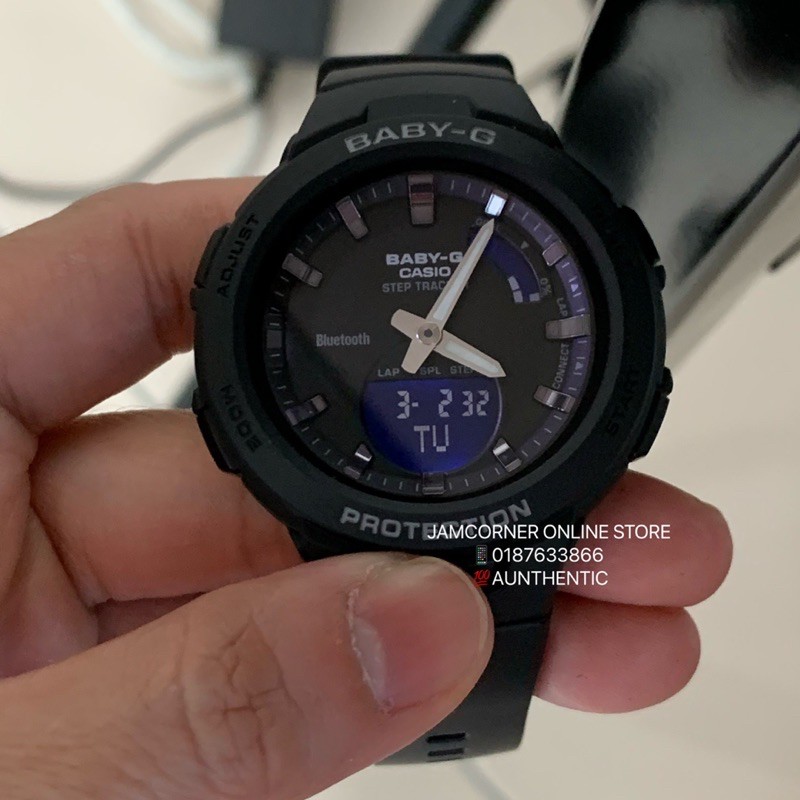 100% Original Casio Baby-G G-Squad Bsa-B100 Bluetooth Series 5 Colours |  Shopee Malaysia