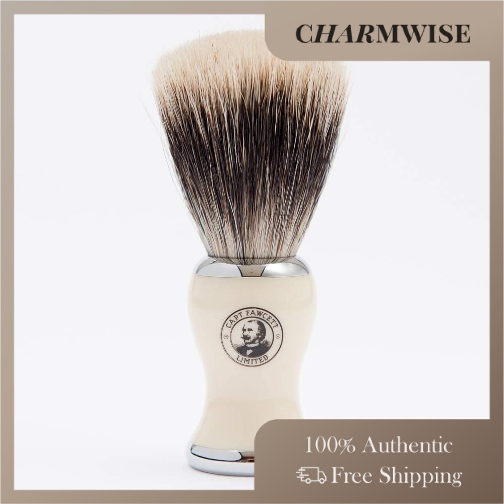 Captain Fawcett Super Badger Shaving Brush, Soft, Real Badger Bristle |  Shopee Malaysia