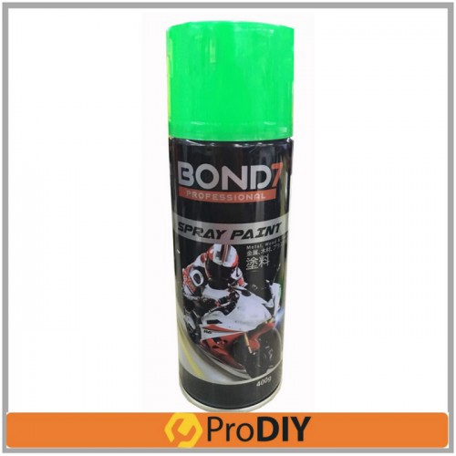 BOND7 Professional Spray Paint 400g- FLUORESCENT