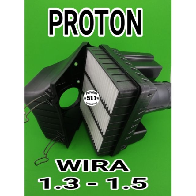 1set Proton Wira Satria 1 3 1 5 Air Filter Box Air Cleaner Casing Box Shopee Malaysia