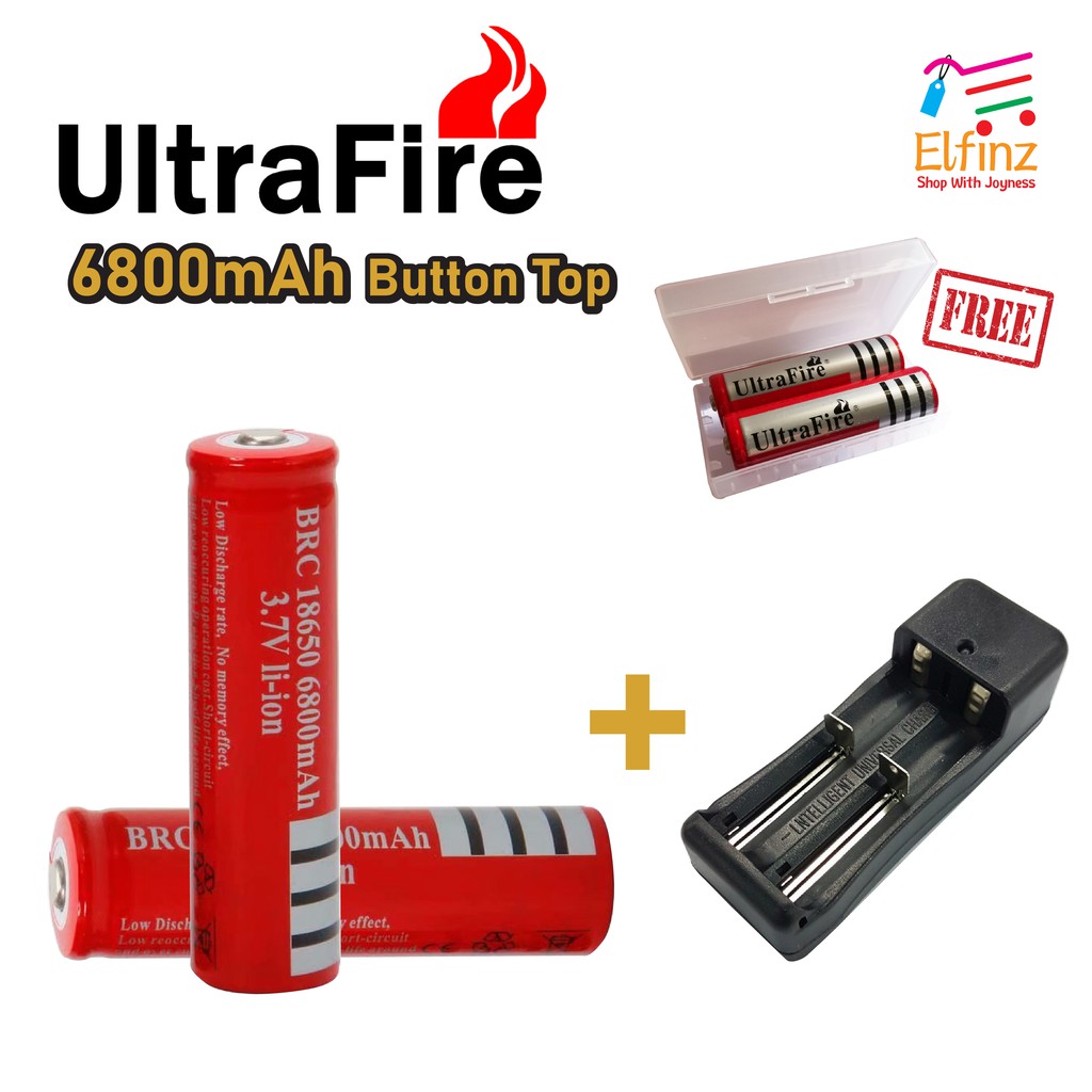 Аккумулятор 18650 6800mah