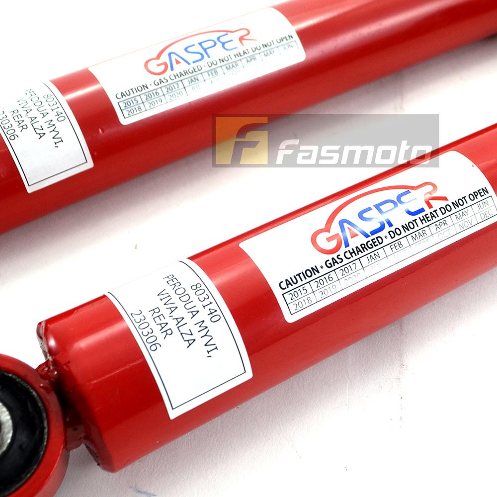 Gasper Heavy Duty Shock Absorber For Perodua Myvi Viva Alza Rear 1 Pair Shopee Malaysia