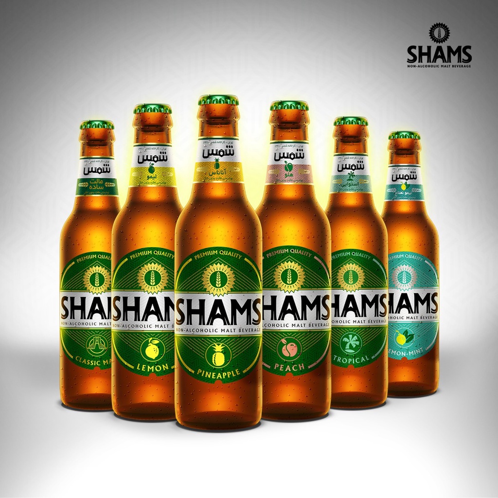 NonAlcoholic Carbonated Malt Beverage/ Shams/Halal Shopee Malaysia