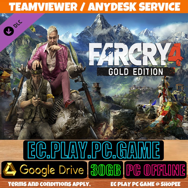 Far Cry 4 Gold Edition Latest Dlc Pc Digital Download Offline Google Drive Shopee Malaysia