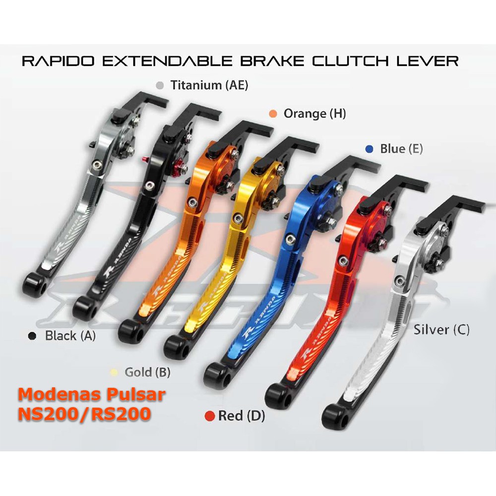 ns200 clutch lever