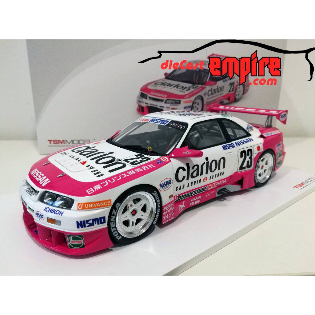 セット送料無料 TSM MODEL 1/18 日産 スカイラインGT-R LM クラリオン