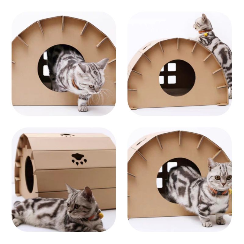 NEET NEKO Cat Dome with Cat Scratcher 50cm (Cat House) Shopee Malaysia