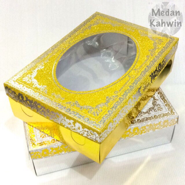  125 3 x6 x9  Kotak  Hadiah  Hantaran S Gold Silver Gift 