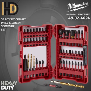MILWAUKEE Shockwave Impact Duty Drill and Drive Bit Set 48-32-4024 