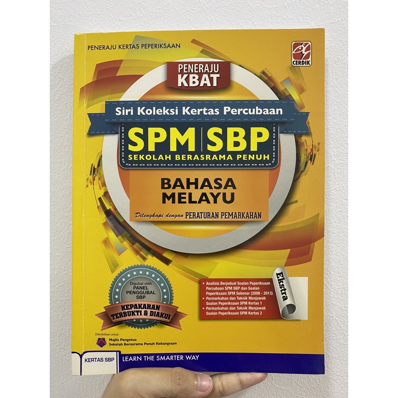 Buy [PRELOVED] Siri Koleksi Kertas Percubaan SPM/SBP BAHASA MELAYU
