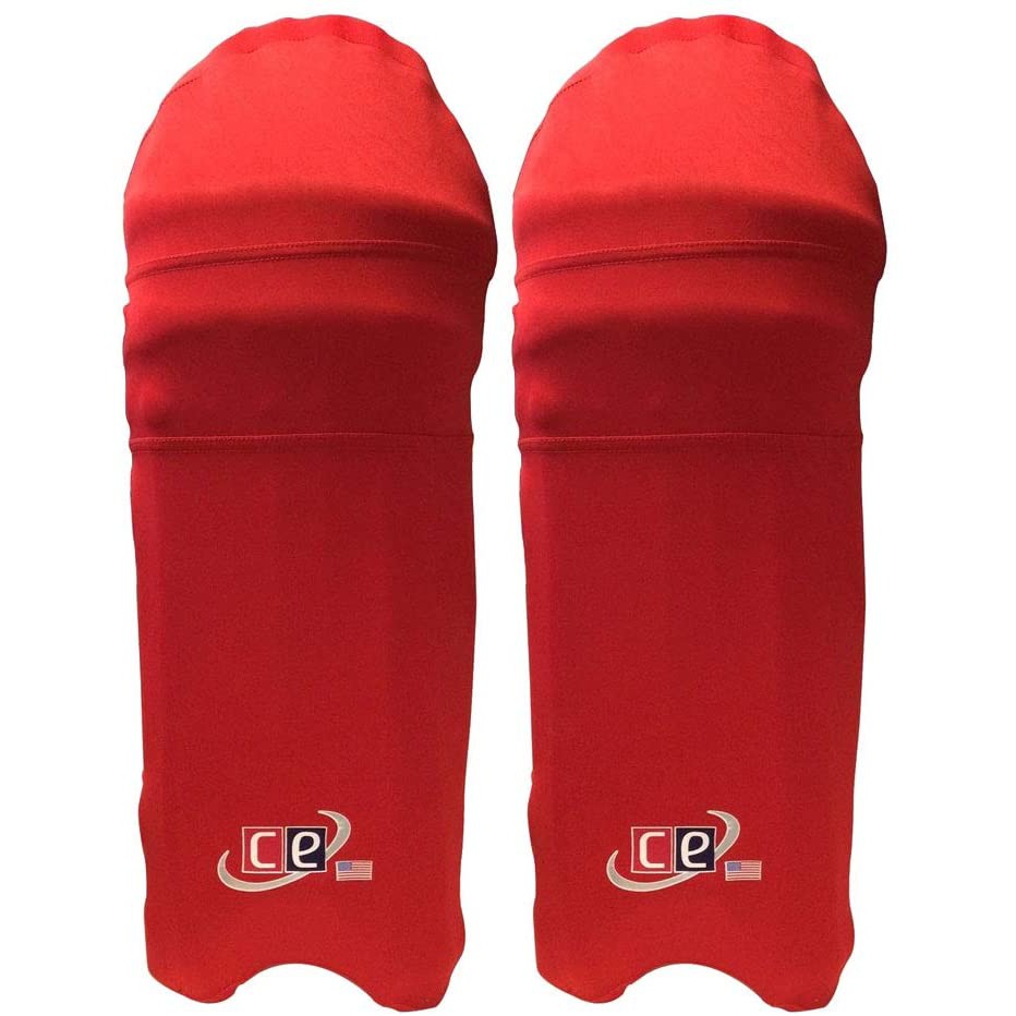 CE Colored Cricket Batting Pads Covers - Leg Guards Clads by Cricket Equipment USA