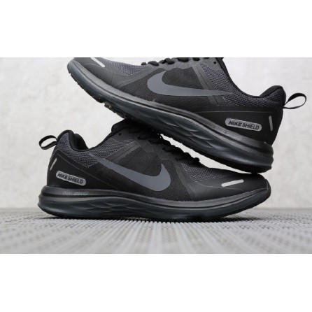 nike dual fusion x2 black running shoes
