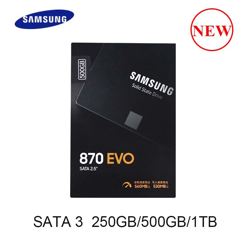 SAMSUNG SSD 870 EVO 250GB 500GB Internal Solid State Disk HDD Hard Drive SATA 2.5 250 GB 1TB 2TB