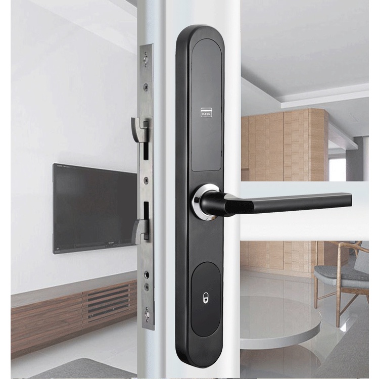 Malaysia Aluminum Smart Fingerprint Door Lock Broken Bridge Doors