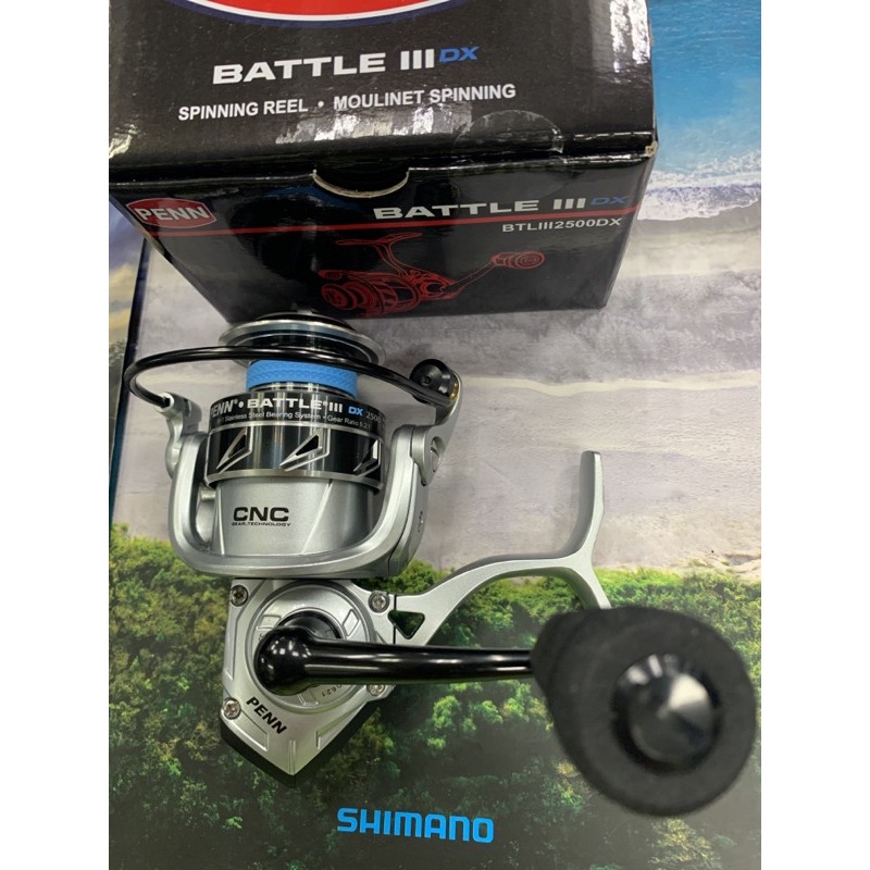 Penn Battle Iii 2500 3000 4000 5000 6000 Dx New Shopee Malaysia