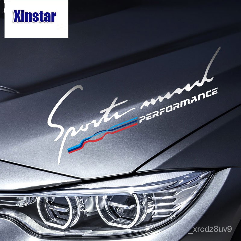 1pc M Performance Car Head Sticker For BMW E38 E39 E46 E53 E60 E61 E64 E70 E71 E90 F10 F20 F21 F30 F35 M3 M5 X1 X3 X5 X7