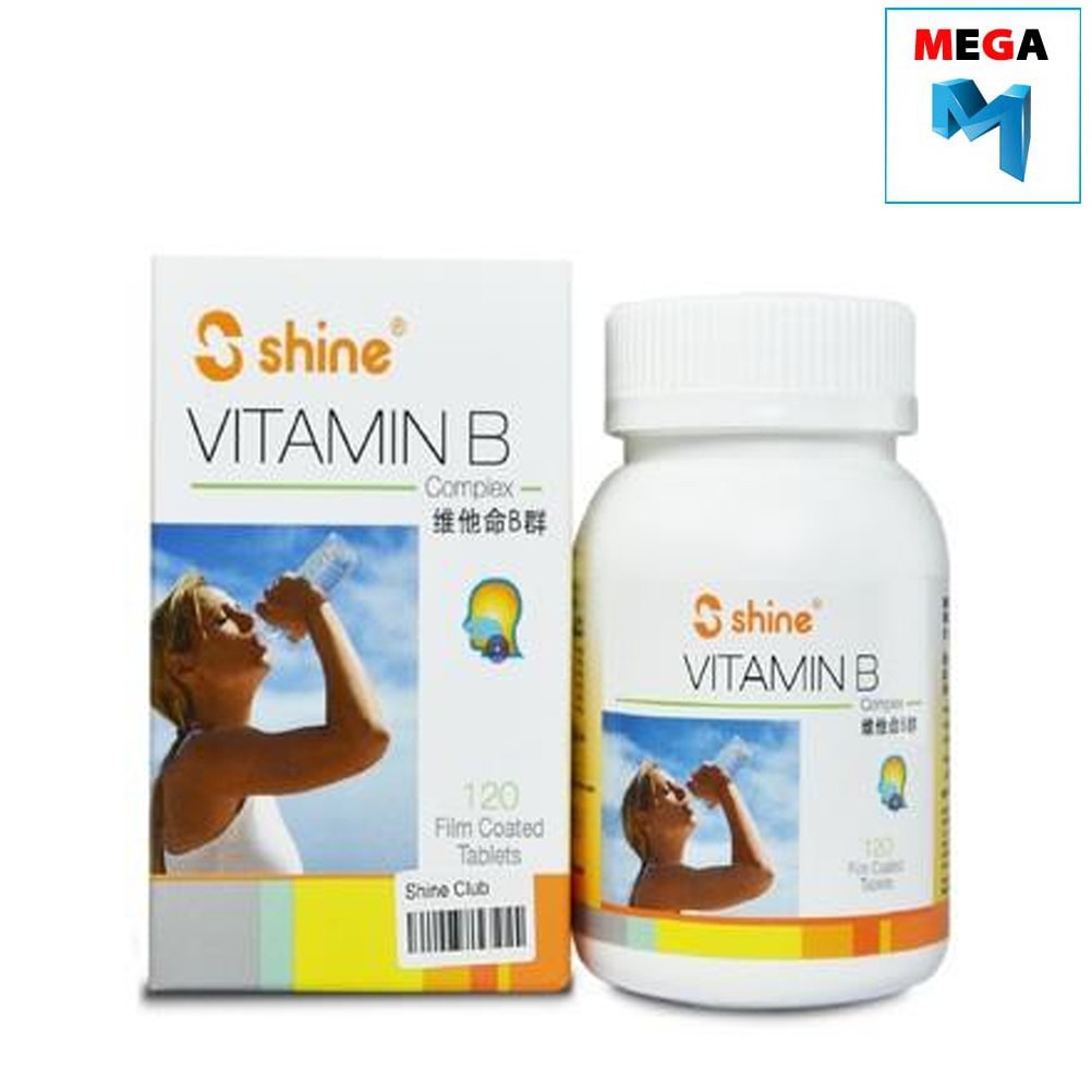 Shine Vitamin B Complex 120’s Film Coated Tablet Shopee Malaysia