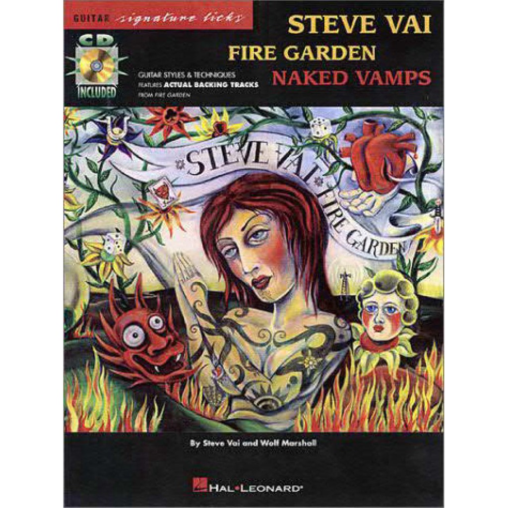 (Guitar PDF) Guitar Signature Licks - Steve Vai - Fire Garden Songbook