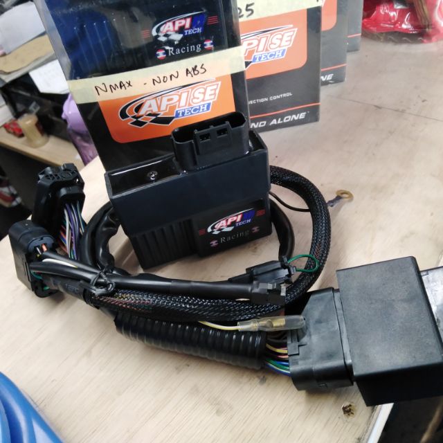 ECU APITECH FOR YAMAHA NVX (COMPLETE SET) ORIGINAL APITECH | Shopee ...