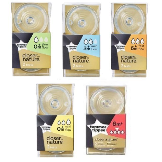 tommee tippee nipples medium flow
