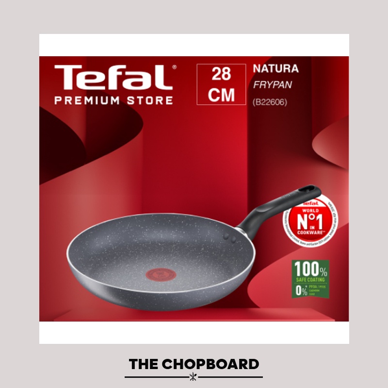 Tefal Natura Frypan (28cm) (B22606) Shopee Malaysia