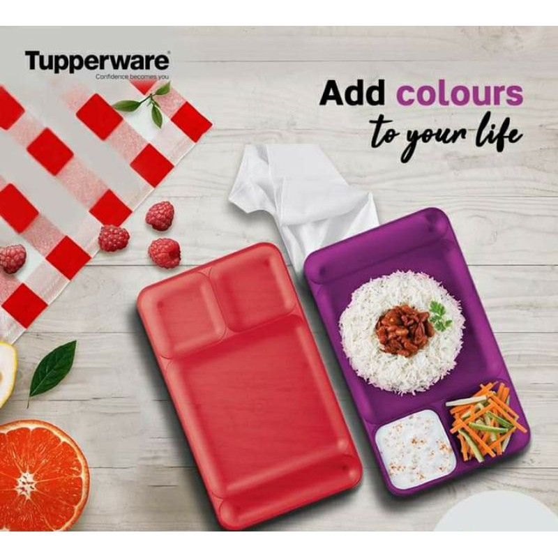 TUPERWARE DINING TRAY [TUPPERWARE INDIA]