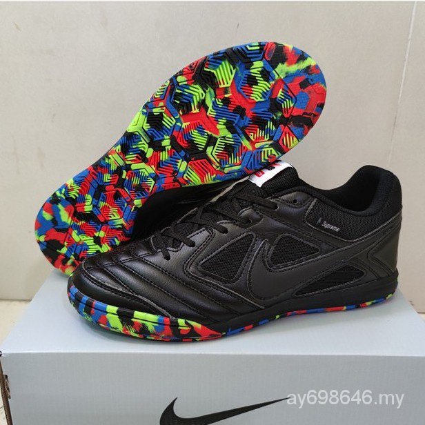 interval Billy Nuclear Futsal soccer shoes new Supreme x Nike SB Gato limited edition indoor football  shoes men's leather futsal shoes | Shopee Malaysia