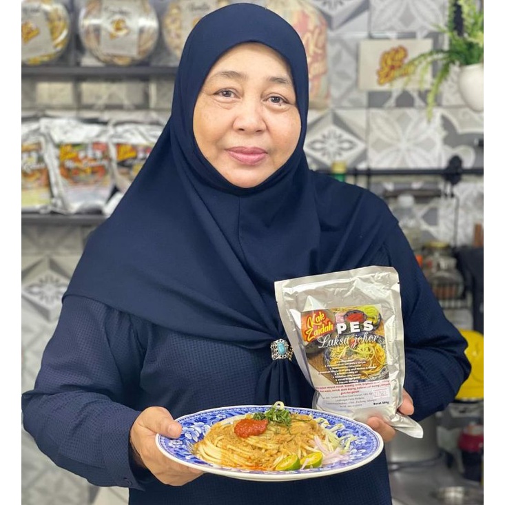 Kak Zaidah Pes Masakan Cooking Paste Rempah Laksa Johor | Mee Rebus | Mi Bandung Sedap, Ready To Cook (500gm)