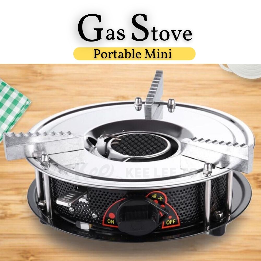  READY STOCK  Portable Camping Outdoor  Mini  Gas Stove 