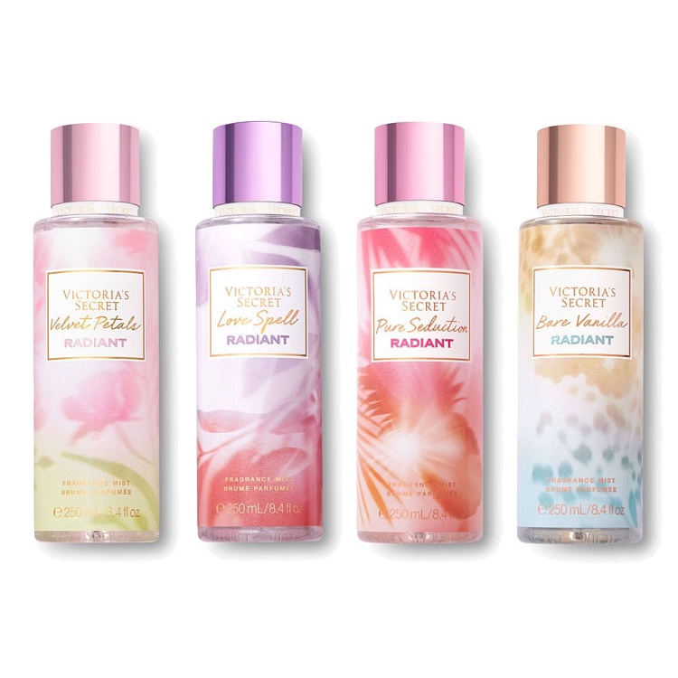 Victoria Secret Radiant Body Fragrance Mist 250ml Shopee Malaysia