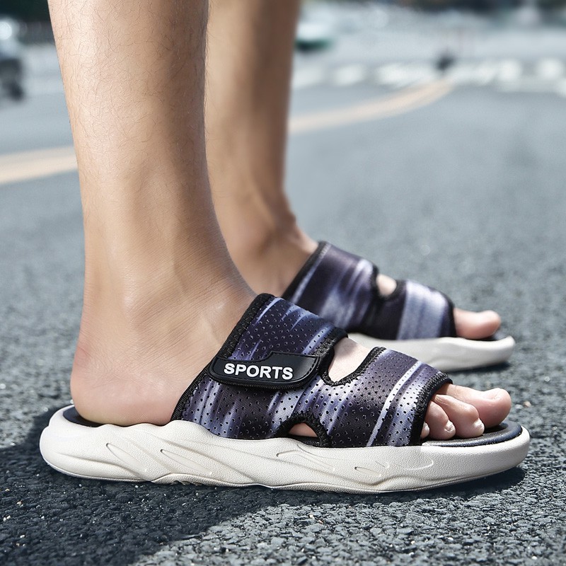 open toe shoes for men