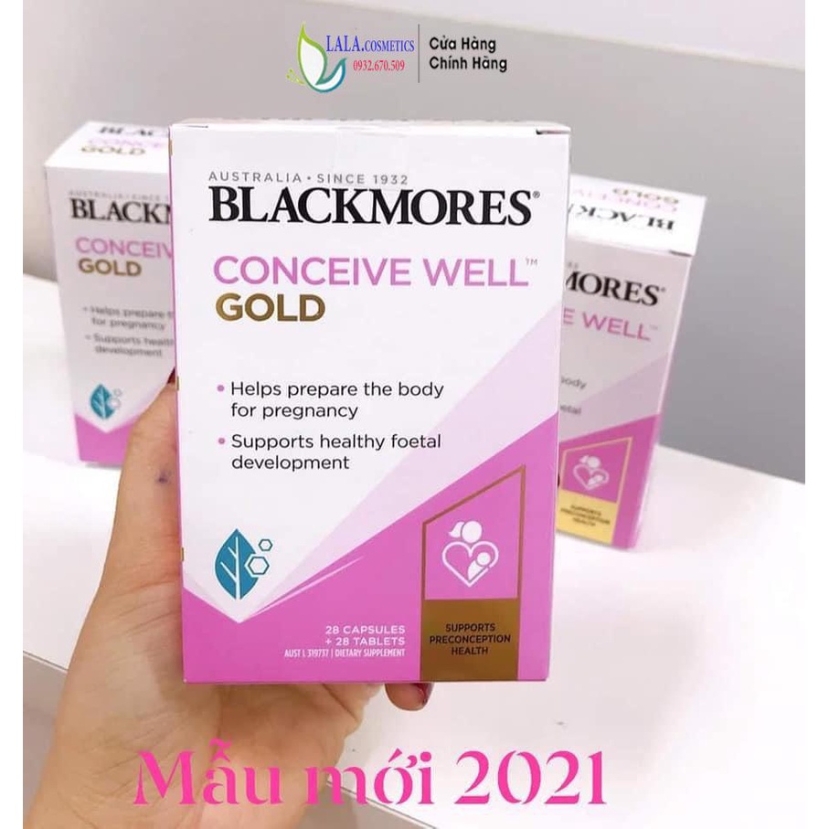 Pregnancy pills / Australian Egg Supplement Blackmores Conceive Well Gold