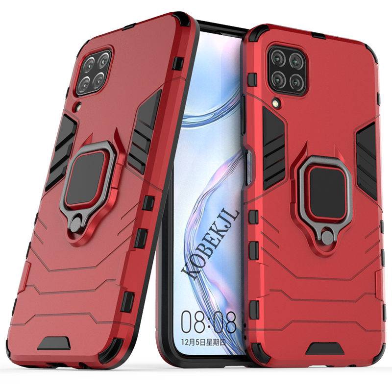 Huawei Nova 7i Case Shockproof Silicone Hard Plastic Armor Phone Back ...