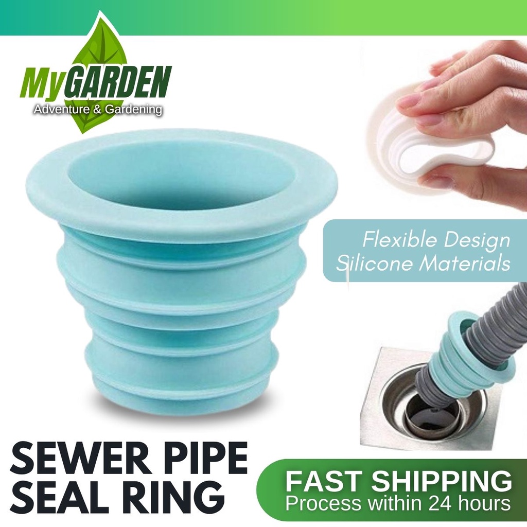 Sewer Pipe Seal Ring Washing Machine Sealing Plug Drain Pipe Connector