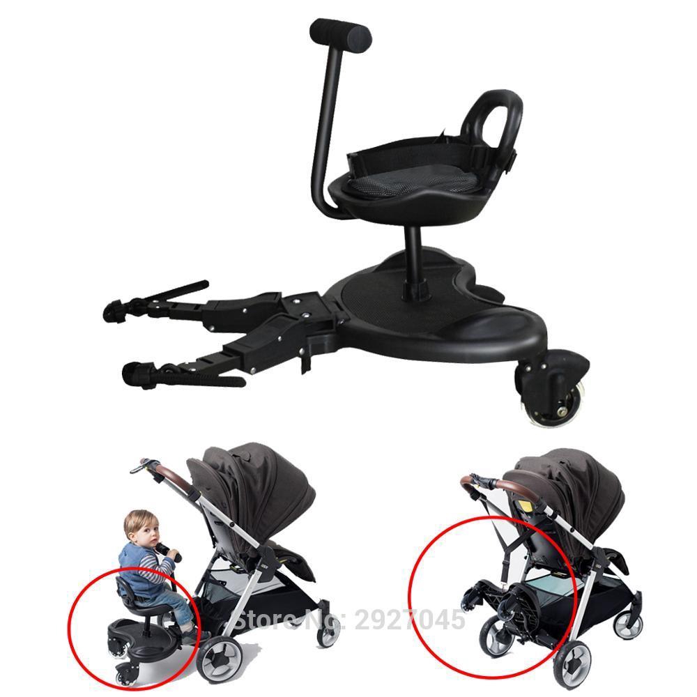 pushchair with buggy board