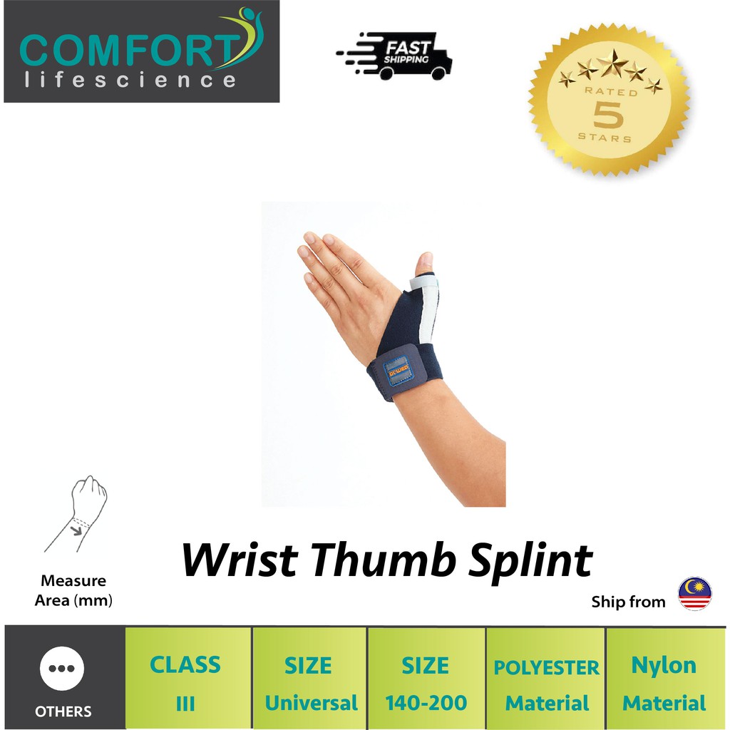 DR MED WRIST THUMB SPLINT | Shopee Malaysia