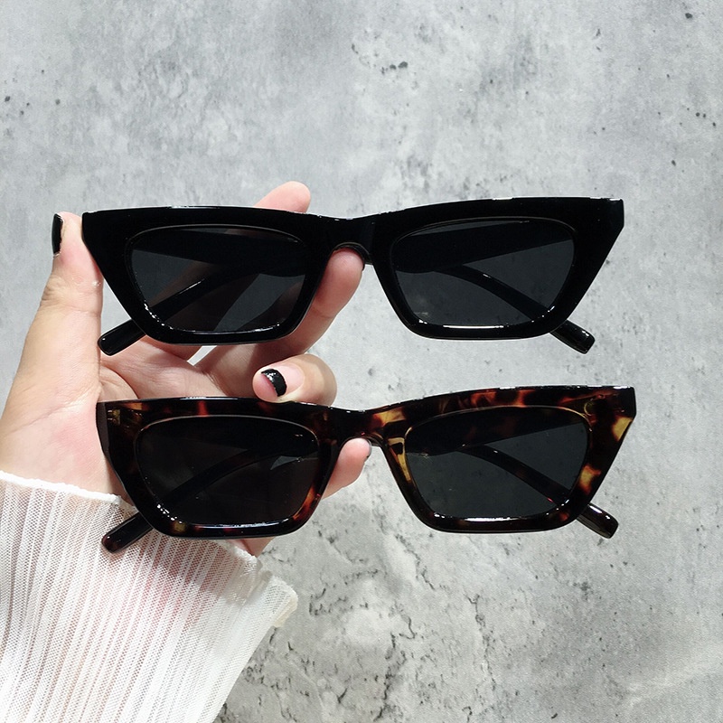 New Korean Sunglasses Harajuku hiphop Sunglasses retro small frame cat