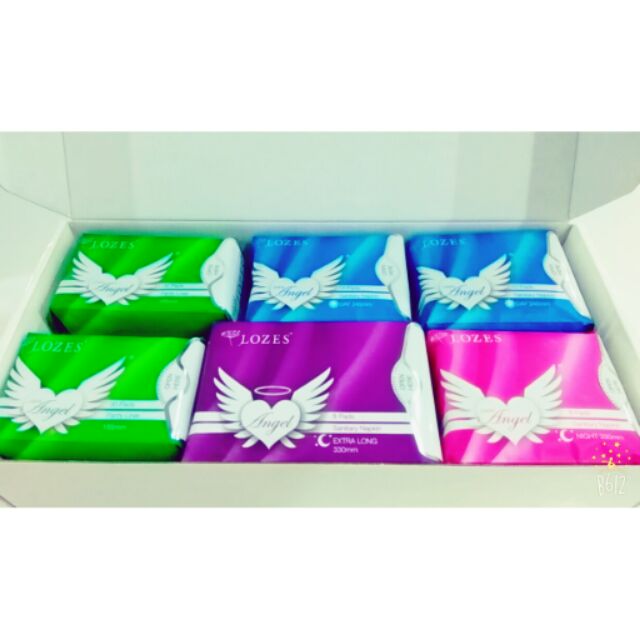 LOZES Angel Sanitary Napkins (1 Pack)