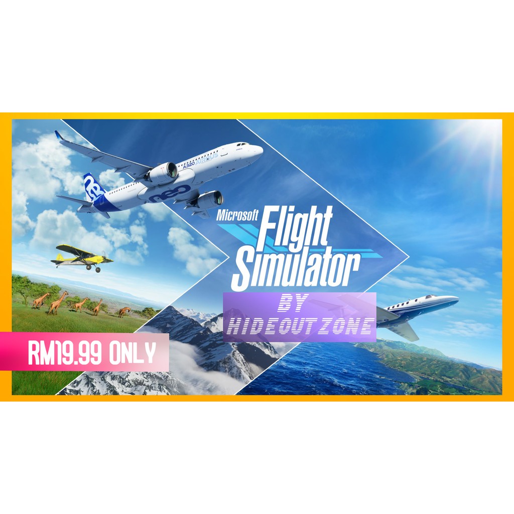 Online Premium Deluxe Microsoft Flight Simulator 2020 Shopee Malaysia