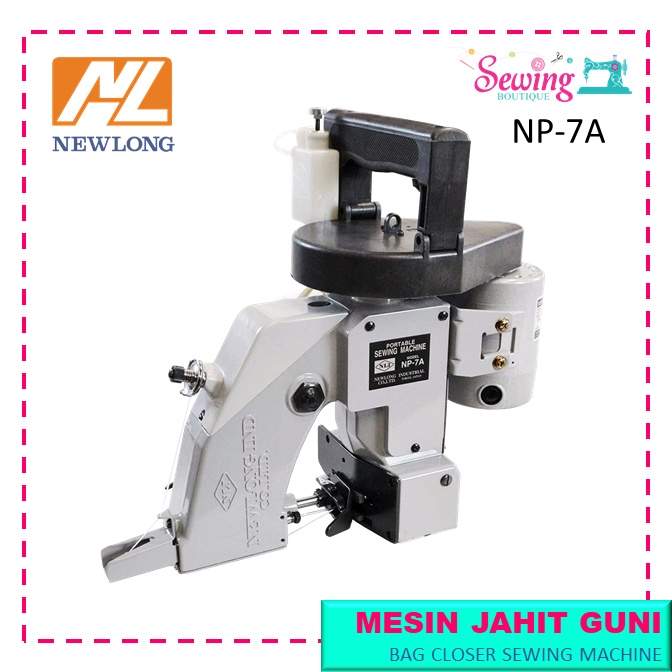 NEWLONG/NP7A BAG CLOSER SEWING MACHINE / MESIN JAHIT GUNI Shopee